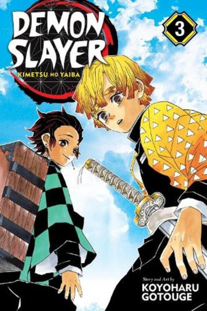 Demon Slayer. Kimetsu No Yaiba. Volume 3 Koyoharu Gotouge / Коехару Готогэ 9781974700547-1