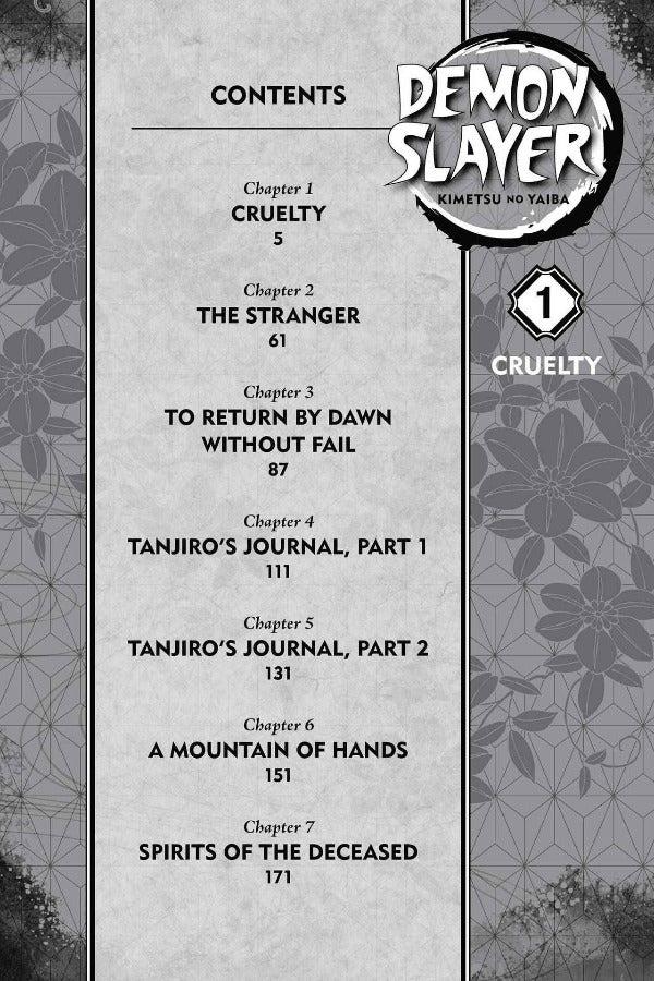 Demon Slayer. Kimetsu no Yaiba. Volume 1 / Demon Slayer. Kimetsu no Yaiba. Volume 1 Коехару Готогэ 978-1-9747-0052-3-4