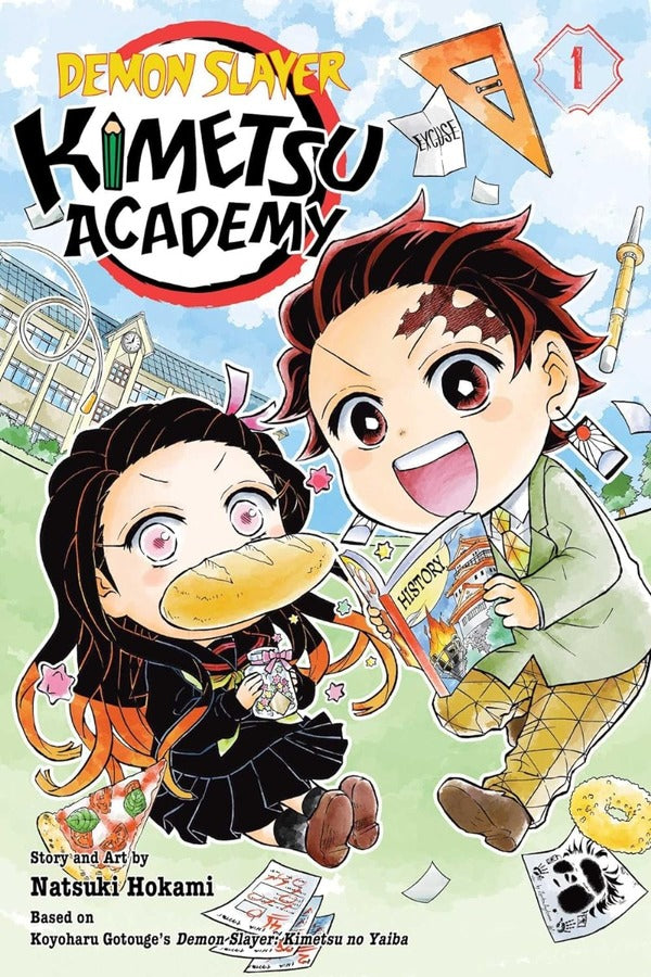 Demon Slayer: Kimetsu Academy. Volume 1 Natsuki Hokami / Нацуки Хоками 9781974740352-1
