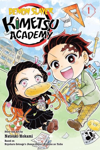 Demon Slayer: Kimetsu Academy. Volume 1 Natsuki Hokami / Нацуки Хоками 9781974740352-1