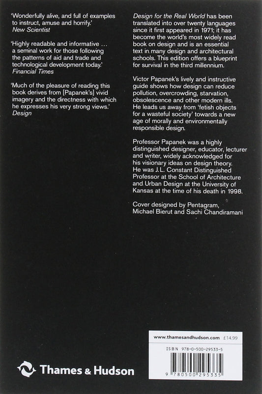 Design for the Real World / Design for the Real World Виктор Папанек 978-0-500-29533-5-2