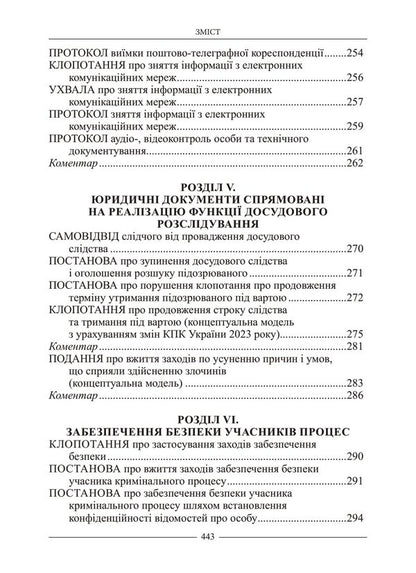 Desk Book Of The Investigator. Samples Of Legal Documents / Настільна книга слідчого. Зразки правничих документів Vladimir Tertyshnyk / Володимир Тертишник 9786175668207-5