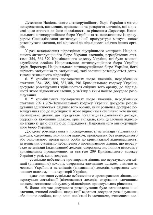 Desk book of an investigator (detective). Commentary, samples and forms of procedural documents / Настільна книга слідчого (детектива). Коментар, зразки та бланки процесуальних документів  978-611-01-0798-3-5