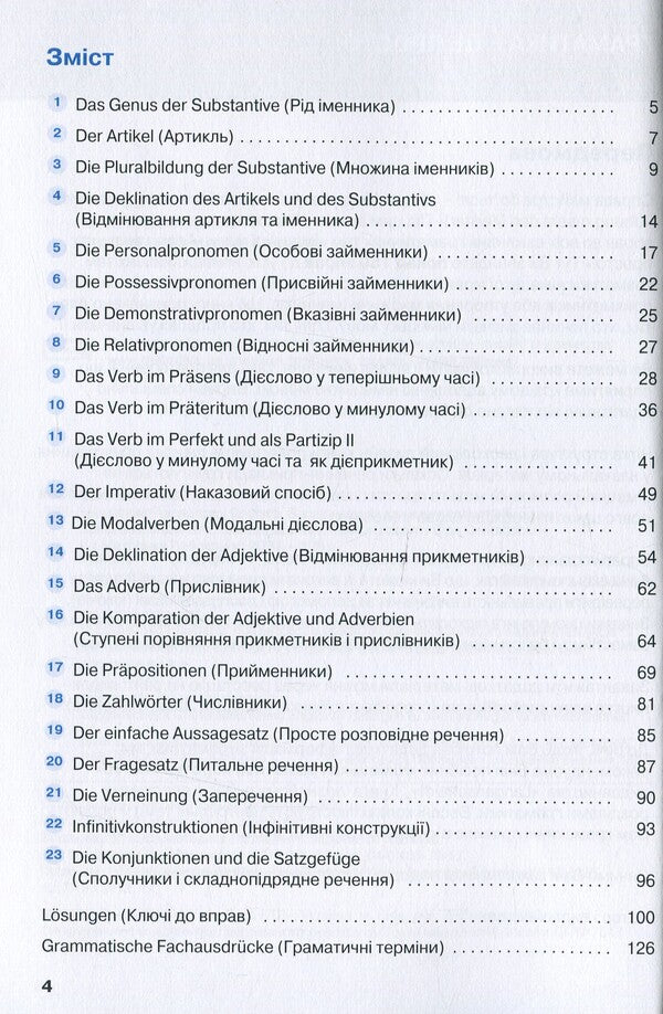 Deutsch grammar is simple! / Deutsch граматика - це просто! Гражина Вернер 978-617-7462-44-5-3