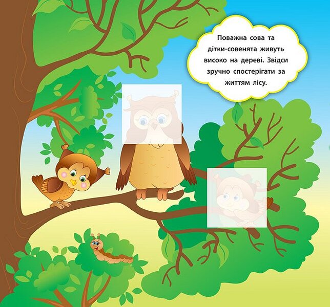Developer Stickers Who Lives In The Forest - Налпки-розвивалки Хто живе в лс Ekaterina Smirnova - Катерина Смирнова 9789662845877-4