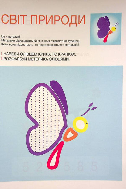 Developing notebook. The world of nature. 1 level. 3-5 years / Розвиваючий зошит. Світ природи. 1 рівень. 3-5 років Анастасия Червона 978-617-7927-11-1-6