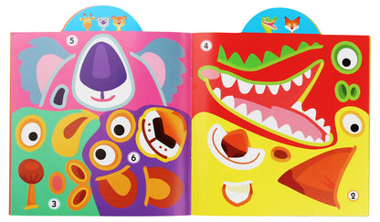 Development game. Animals 41 large stickers / Грайка-розвивайка. Тварини. 41 велика наліпка  978-966-987-323-1-5