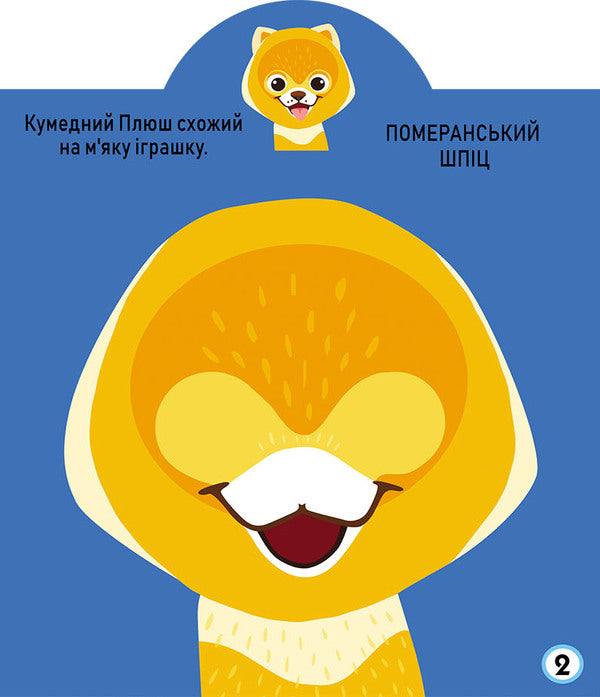 Development game. Dogs 57 large stickers / Грайка-розвивайка. Песики. 57 великих наліпок  978-966-987-556-3-3