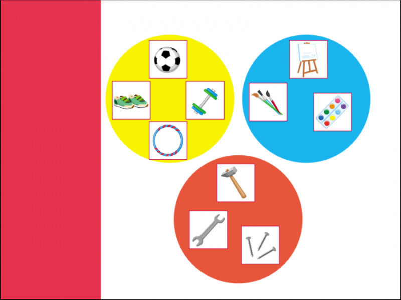 Development notebooks. Logical exercises with Euler circles. 4-6 years old. Level 4 / Розвивальні зошити. Логічні вправи з кругами Ейлера. 4-6 років. Рівень 4 Н. Коваль 9786170966315-3