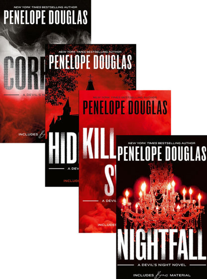 Devil's Night (Set Of 4 Books) Penelope Douglas / Пенелопа Дуглас 9780349444086,9780349444093,9780349444116,9780349444130-1