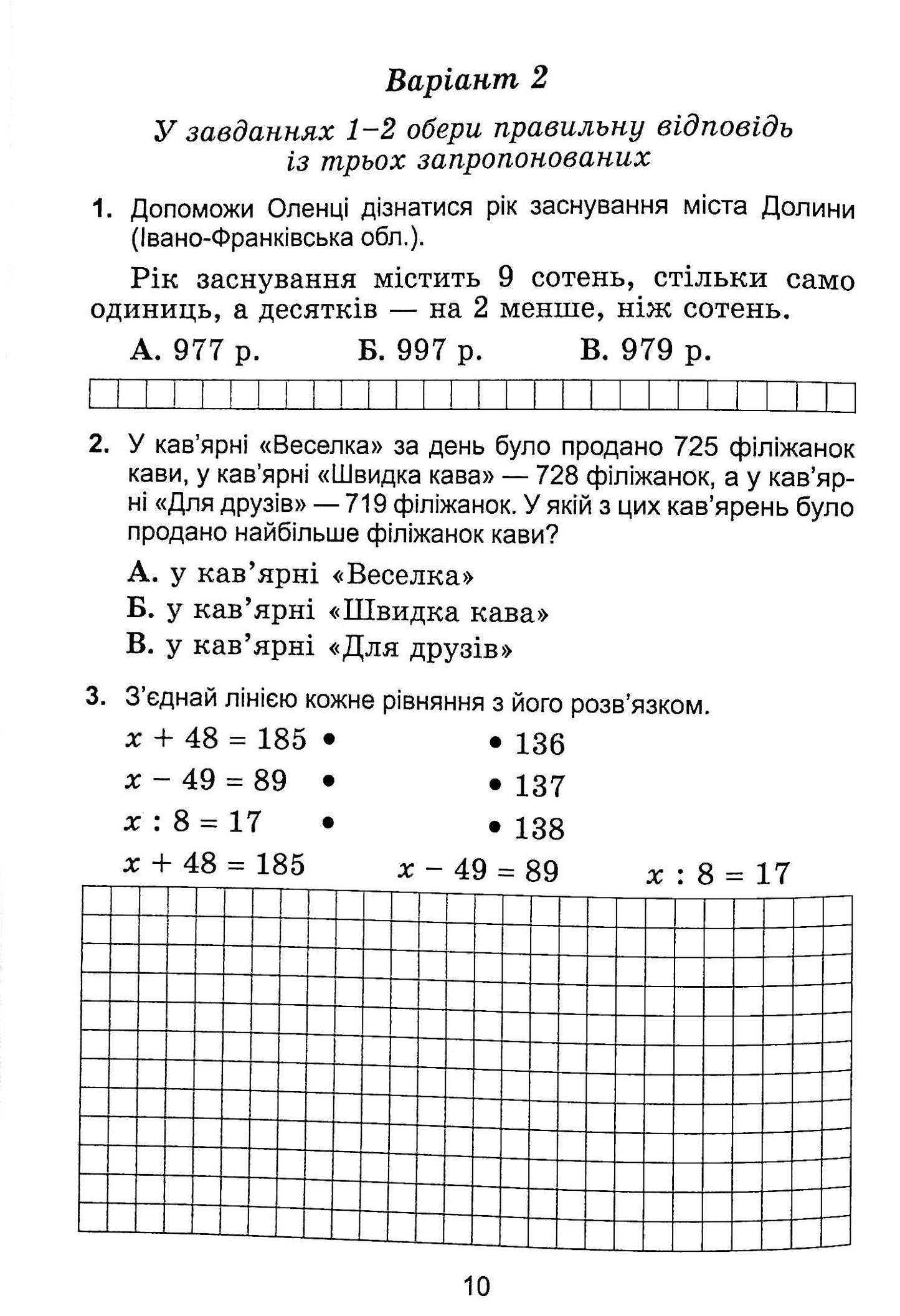 Diagnostic Works In Mathematics. 4Th Grade / Діагностувальні роботи з математики. 4 клас Alexander Ister / Олександр Істер 9789661112529-9