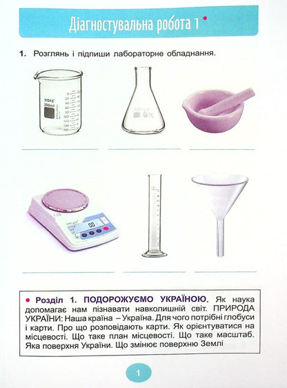 Diagnostic works. I explore the world. 4th grade / Діагностувальні роботи. Я досліджую світ. 4 клас Татьяна Гильберг, Светлана Тарнавская 978-966-11-1261-1-3