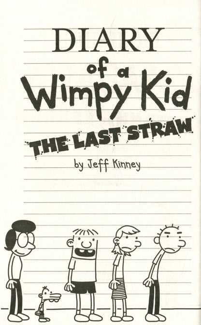 Diary Of A Weak. The Last Drop. Book 3 / Щоденник слабака. Остання крапля. Книга 3 Jeff Kinna / Джефф Кінні 9786177409815-3
