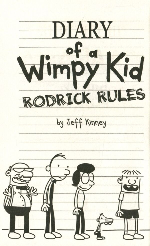 Diary Of A Wimp. Rodrik's Star Time. Book 2 / Щоденник слабака. Зоряний час Родрика. Книга 2 Jeff Kinney / Джефф Кінні 9786177409426-3