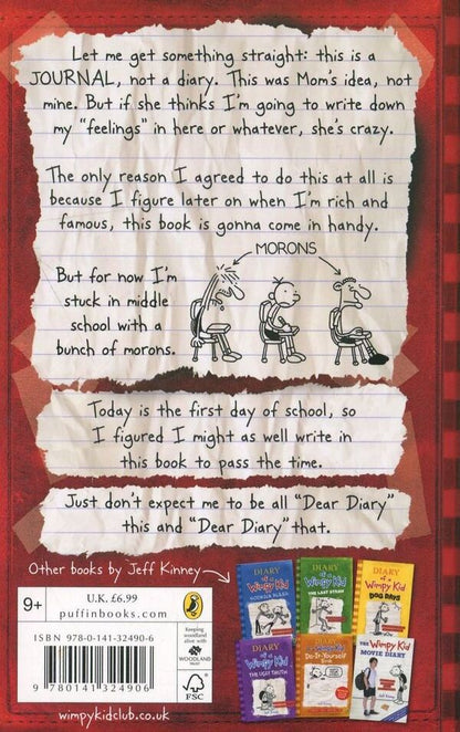 Diary Of A Wimpy Kid. Book 1 / Diary Of A Wimpy Kid. Book 1 Джефф Кинни 9780141324906-1
