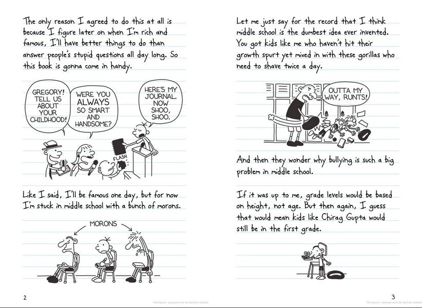 Diary Of A Wimpy Kid. Book 1 / Diary Of A Wimpy Kid. Book 1 Джефф Кинни 9780141324906-3