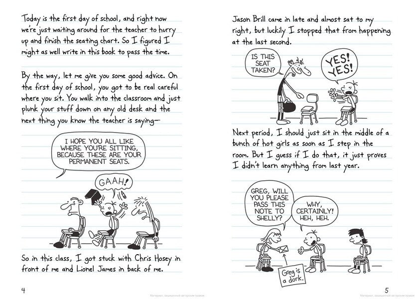 Diary Of A Wimpy Kid. Book 1 / Diary Of A Wimpy Kid. Book 1 Джефф Кинни 9780141324906-4