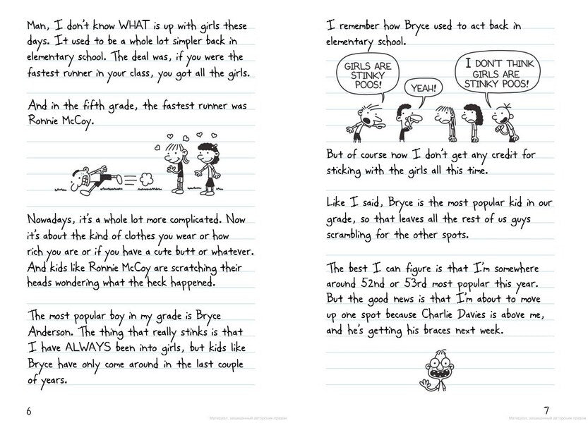 Diary Of A Wimpy Kid. Book 1 / Diary Of A Wimpy Kid. Book 1 Джефф Кинни 9780141324906-5