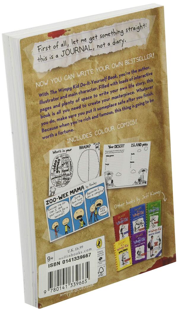 Diary Of A Wimpy Kid. Do-It-Yourself Book Jeff Kinney - Джефф Кинни 9780141339665-3