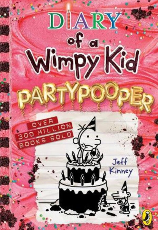Diary Of A Wimpy Kid: Partypooper (Book 20) Jeff Kinney / Джефф Кинни 9780241745168-1