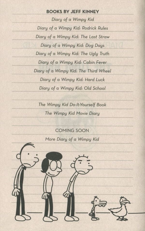Diary Of A Wimpy Kid: The Long Haul. Book 9 Jeff Kinney - Джефф Кинни 9780141354224-3