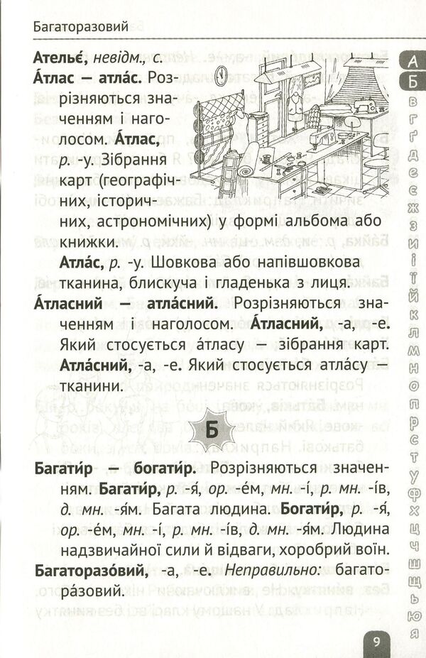 Dictionary of language difficulties. 1-4 classes / Словничок мовних труднощів. 1-4 класи  978-617-686-346-5-4