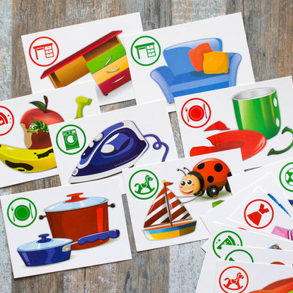 Didactic game. Smart selection of products / Дидактична гра. Розумний вибір товарів  4823076139346-5