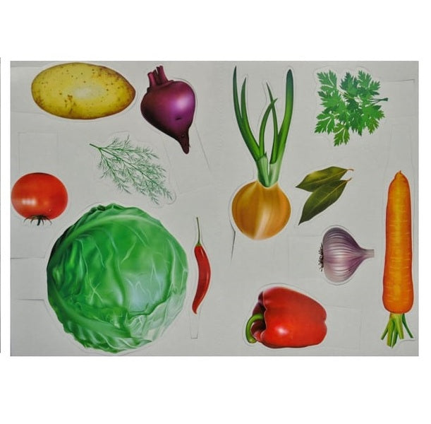 Didactic game 'Learning to cook borscht' / Дидактична гра 'Учимося варити борщ'  4823076124137-2