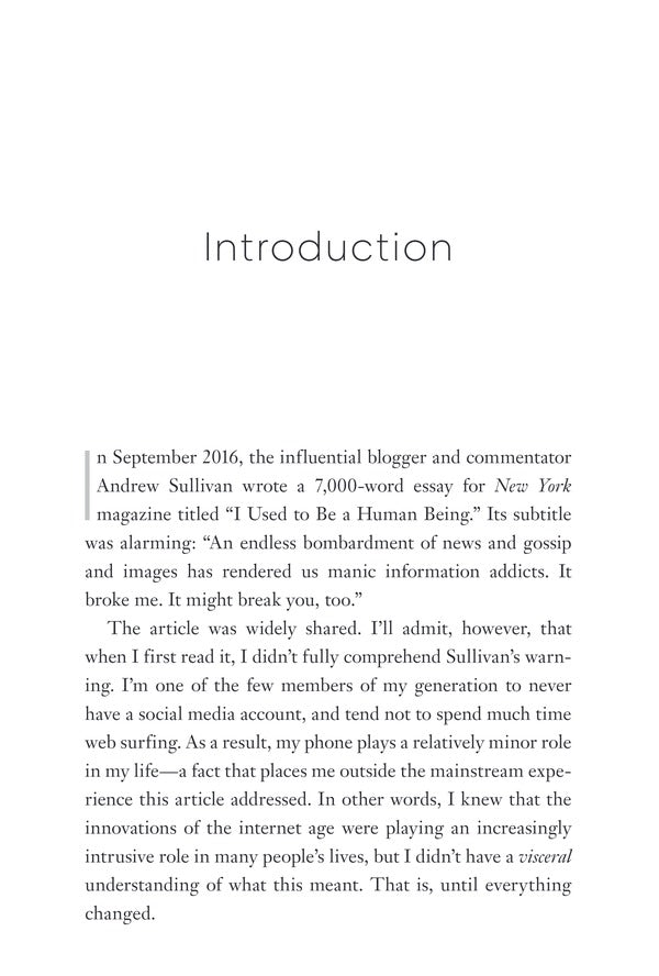 Digital Minimalism. Choosing A Focused Life In A Noisy World Cal Newport / Кэл Ньюпорт 9780241453575-3