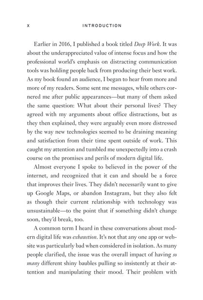 Digital Minimalism. Choosing A Focused Life In A Noisy World Cal Newport / Кэл Ньюпорт 9780241453575-4