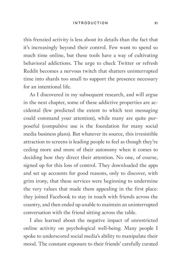 Digital Minimalism. Choosing A Focused Life In A Noisy World Cal Newport / Кэл Ньюпорт 9780241453575-5