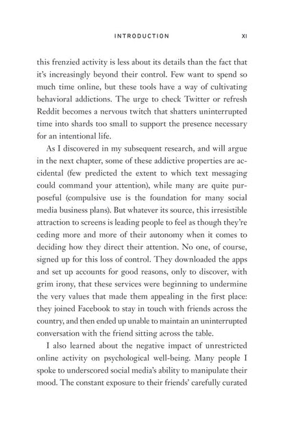 Digital Minimalism. Choosing A Focused Life In A Noisy World Cal Newport / Кэл Ньюпорт 9780241453575-5