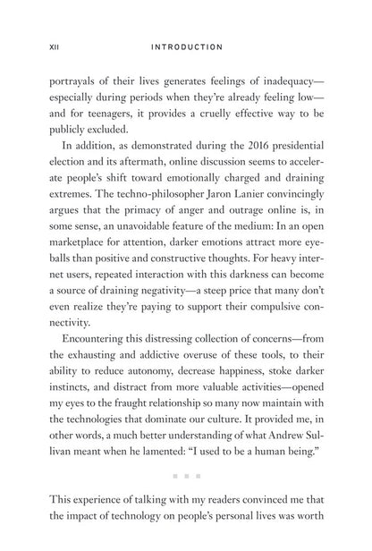 Digital Minimalism. Choosing A Focused Life In A Noisy World Cal Newport / Кэл Ньюпорт 9780241453575-6