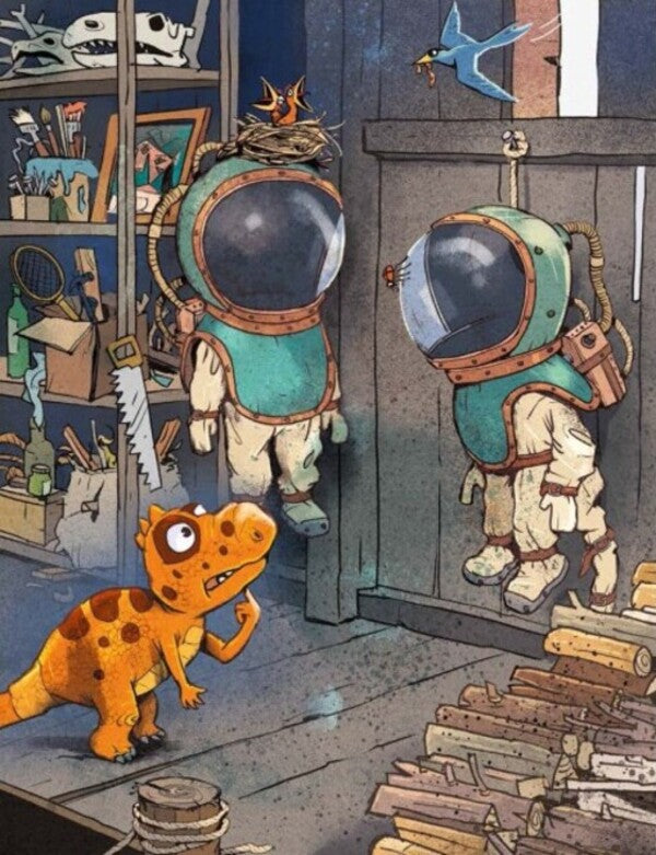 Dinosaur friends. Giant squid / Друзяки-динозаврики. Гігантський кальмар Ларс Меле 978-617-09-8290-2-2