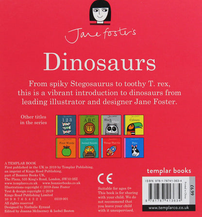 Dinosaurs / Dinosaurs Джейн Фостер 978-1-78741-363-4-3