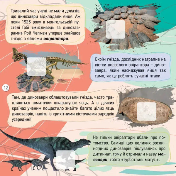 Dinosaurs / Динозаври Ekaterina Shapovalova / Екатерина Шаповалова 9789669892669-4