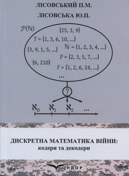 Discrete mathematics of war. Coders and decoders / Дискретна математика війни. Кодери та декодери Пётр Лисовский, Юлия Лисовская 978-617-8153-70-0-1