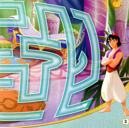 Disney. Labyrinths With Stickers. Princess / Дисней. Лабіринти з наліпками. Принцеси / Author not specified 9789667497750-4