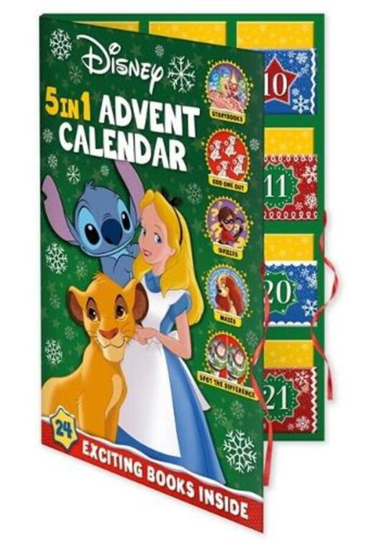 Disney: 5-in-1 Advent Calendar / Disney: 5-in-1 Advent Calendar Уолт Дисней 9781837959174-1