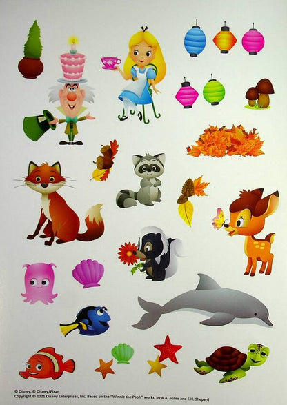 Disney Malya. Sticker mania. Princess / Disney Маля. Наліпкоманія. Принцеса  9789667503864-5