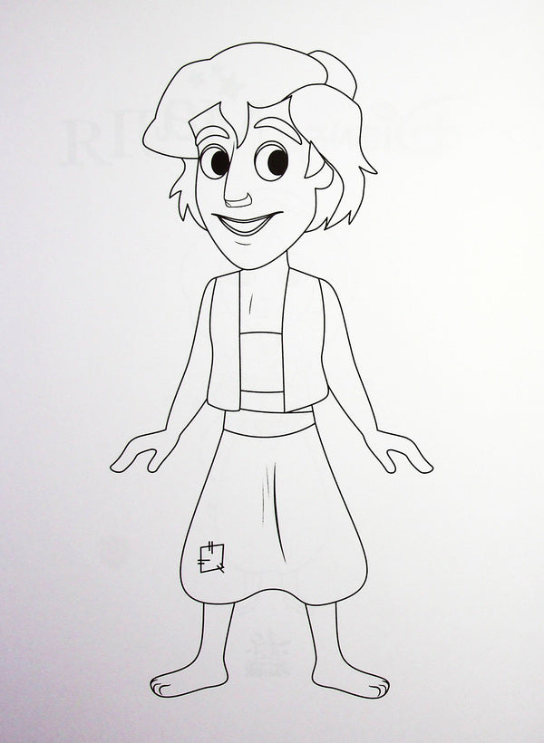 Disney Malya Playing With Color Aladdin - Disney Маля Гра з кольором Аладдн - Author not specified 9789667503932-3