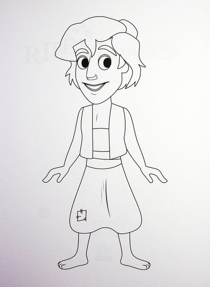 Disney Malya Playing With Color Aladdin - Disney Маля Гра з кольором Аладдн - Author not specified 9789667503932-3