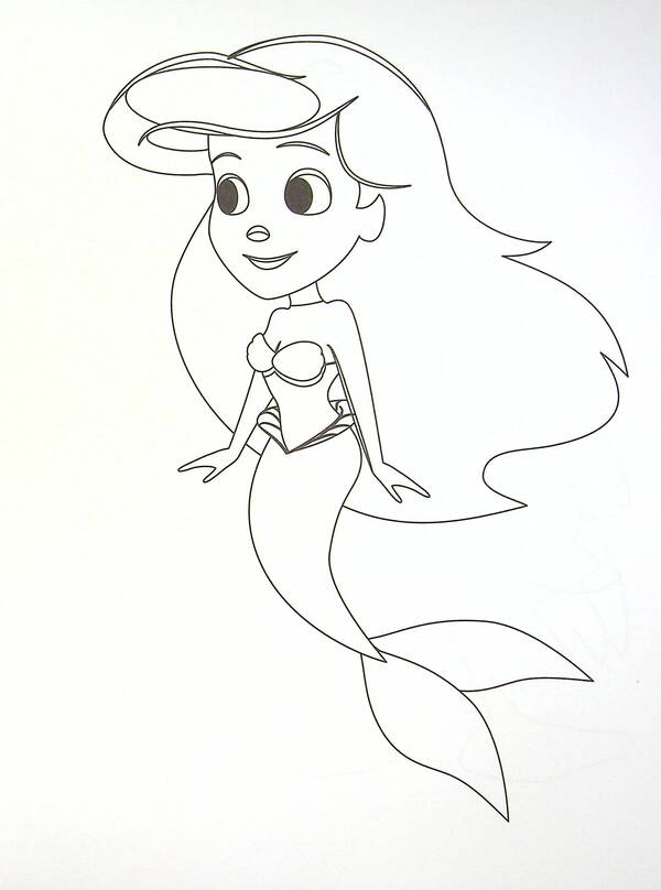 Disney Malya Playing With Color Little Mermaid - Disney Маля Гра з кольором Русалонька - Author not specified 9789667503901-4