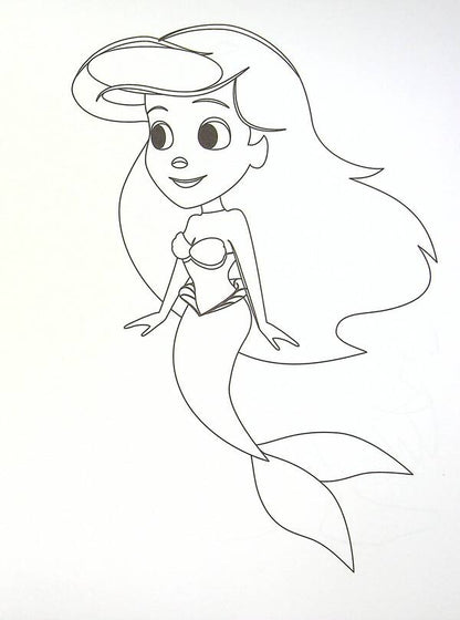 Disney Malya Playing With Color Little Mermaid - Disney Маля Гра з кольором Русалонька - Author not specified 9789667503901-4
