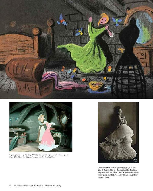 Disney Princess. A Celebration Of Art And Creativity Charles Solomon / Чарльз Соломон 9781452159119-2