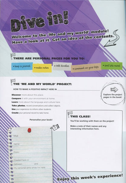 Dive in! Me & my world / Dive in! Me & my world Фиона Маухлайн 978-617-7511-38-9-3