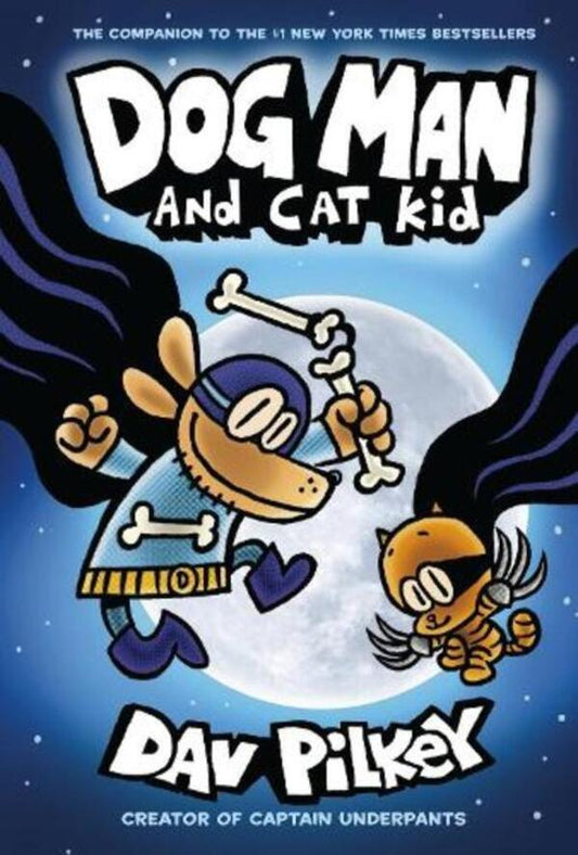 Dog Man 4: Dog Man And Cat Kid Dove Pilkey / Дав Пилки 9781407192123-1