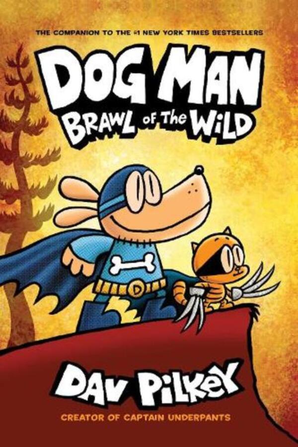 Dog Man 6: Brawl Of The Wild PB Giving a file / Дав Пилки 9781407191942-1