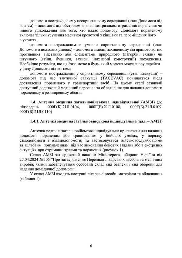 Domedic Assistance (Individual Training Course). Under The Basic General Military Training Program / Домедична допомога (курс індивідуальної підготовки). За програмою базової загальновійськової підготовки / Author not specified 9789663702339-5