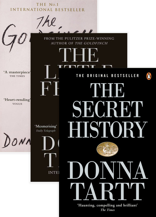 Donna Tartt (set of 3 books) / Донна Тартт (комплект із 3 книг) Донна Тартт 9780140167771, 9780747573647, 9780349139630-1